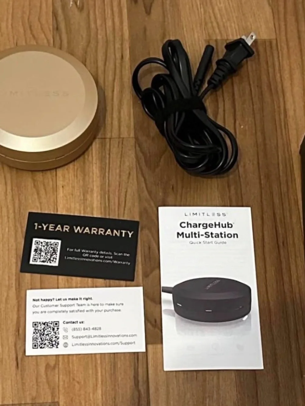 LIMITLESS ChargeHub Multi-Station - Rose Gold 6-Port Charger